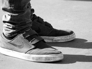 Sneakerboy Someone wearing sneakers.
